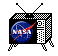 TV with NASA on it
