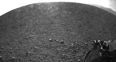 Curiosity's First High Resolution Image